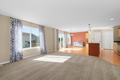 Living Room, Dining, Kitchen