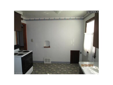 Kitchen with eating area.
