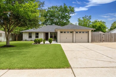 Extended driveway for ample parking space and a ga