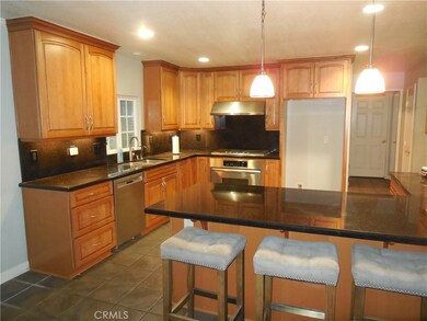 Granite breakfast bar