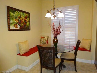 Eat-in Kitchen, Plantation shutters.