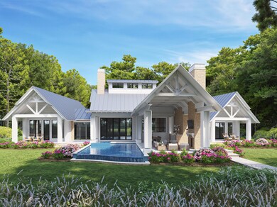 Render of Back of House w/Pool