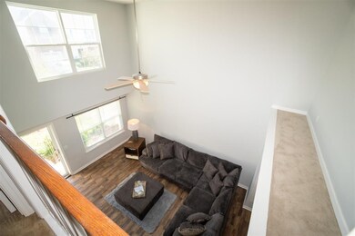 View of the Great Room from the Loft area..