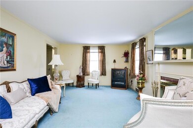 Front to back living room with...