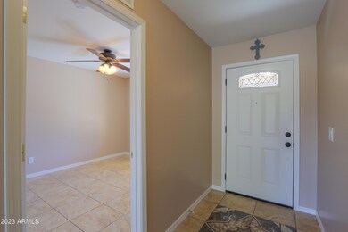 view to front room
