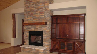 Stone Fireplace in the great room