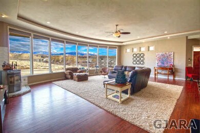 Spectacular views out of the floor to ceiling wind