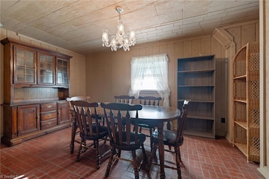 Dining room on the main floor.