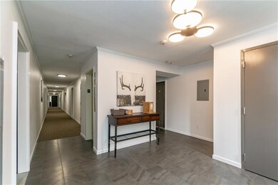 Newly renovated Lobby. Unit it to the right on 1st