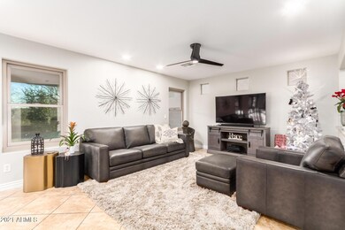 Large living room for family fun.