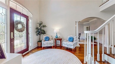 Front door gives a great first impression