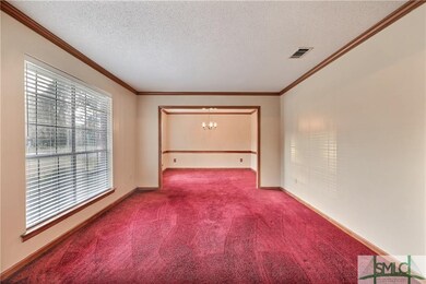 Formal Living Room ~ Leads to Separate Dining Room