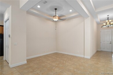 dining area or flex space