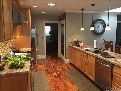 View of spacious kitchen.