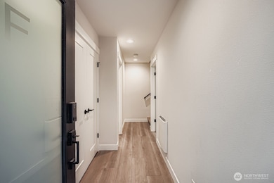Spacious entryway hallway