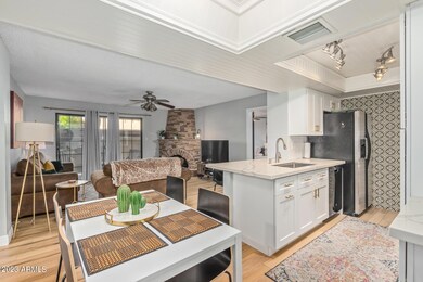 Main living spaces