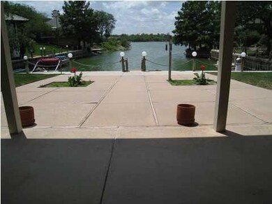 View of the lake from the patio