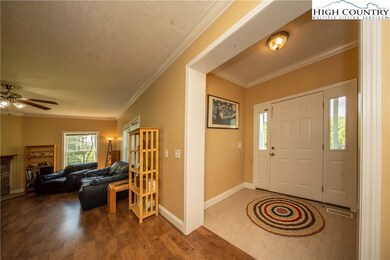 Full foyer entry with foyer closet for coats or ex