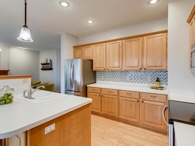 Spacious open kitchen with ample cabinet space, ne