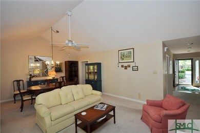 Living Room, Dining Room and view to Foyer