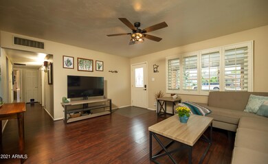 Living Room view toward front door