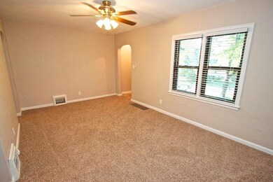 Living Room- New window blinds throughout house.
