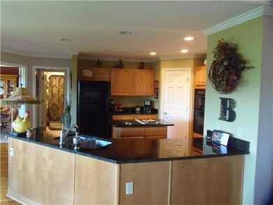 Open kitchen, great for entertaining  and enjoying the scenic views