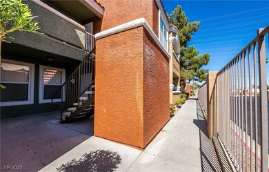 View of property exterior featuring stucco siding,