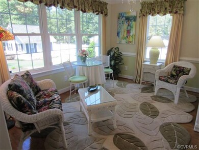 The Sun-Drenched Formal Dining Room has Triple Win