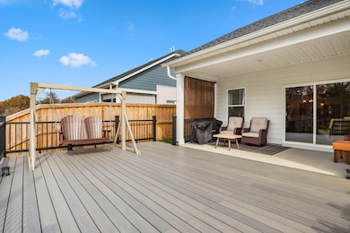 Newly added composite deck offers low maintenance and high value