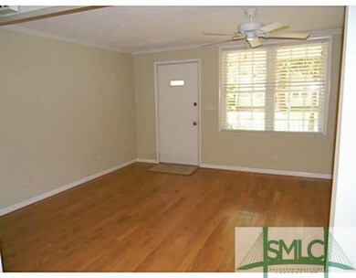 Living Room. New Hardwood floors opening into kitc