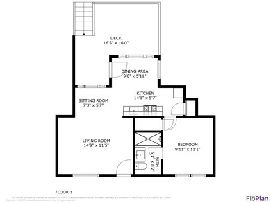 floorplan 7363 North Shore Drive #6 (1)