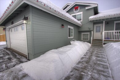 Front of home and walkway
