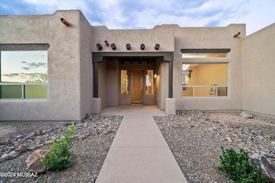 Front entrance courtyard