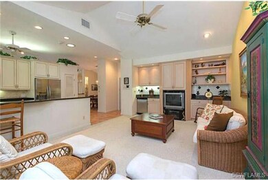 Family room. Notice the bar with beverage cooler.