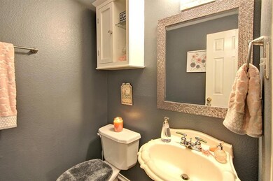 Guest half bath on first floor!