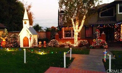 Part of Christmas Tree Lane, decorations included!
