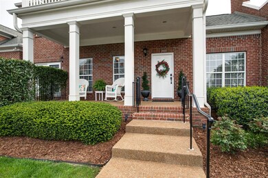A true rocking chair front porch! 