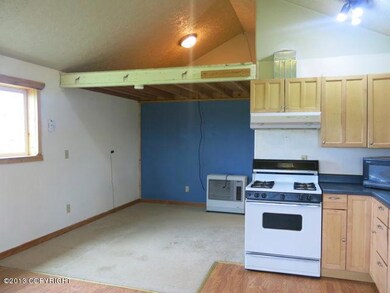 Looking into the living area