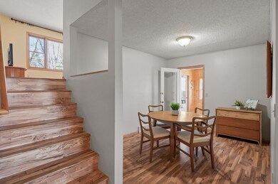 Dining area with access to the sun porch.