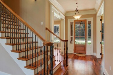 Large welcoming foyer.