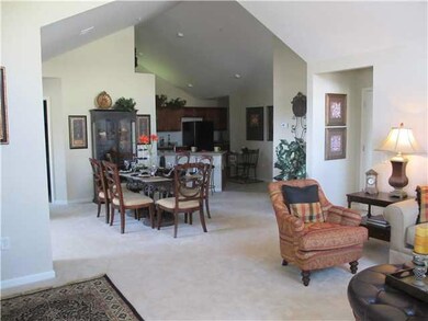 View from front entry.