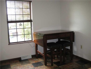 Kitchen. Spacious room with eat-in dining area.