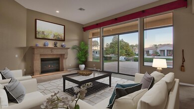 Staged Living Room