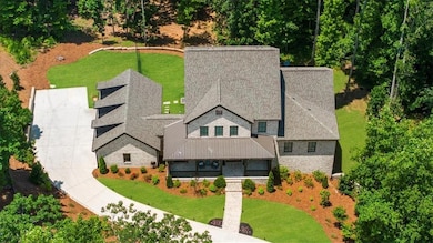 Aerial view of property and surrounding area