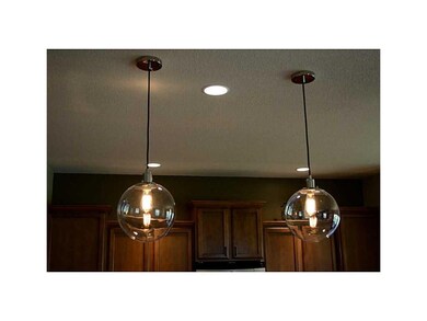 Kitchen. New Lighting is Perfectly On Trend