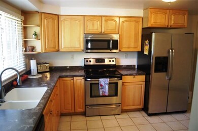 Updated Kitchen with Custom Counter Tops and All S