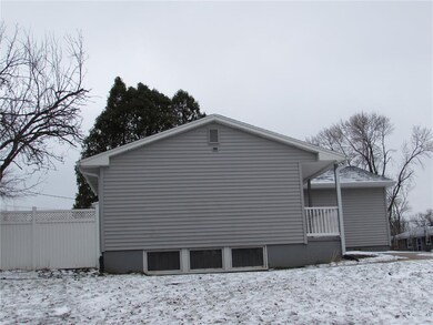 Side view of home