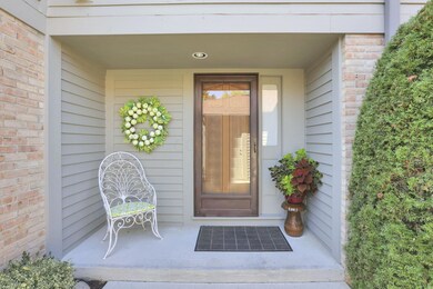 Covered front porch