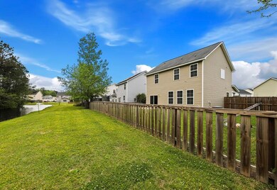 neighborhood green space behind home